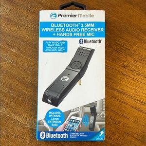 ☀️3/$20 Black Bluetooth 3.5mm Wireless Audio Receiver